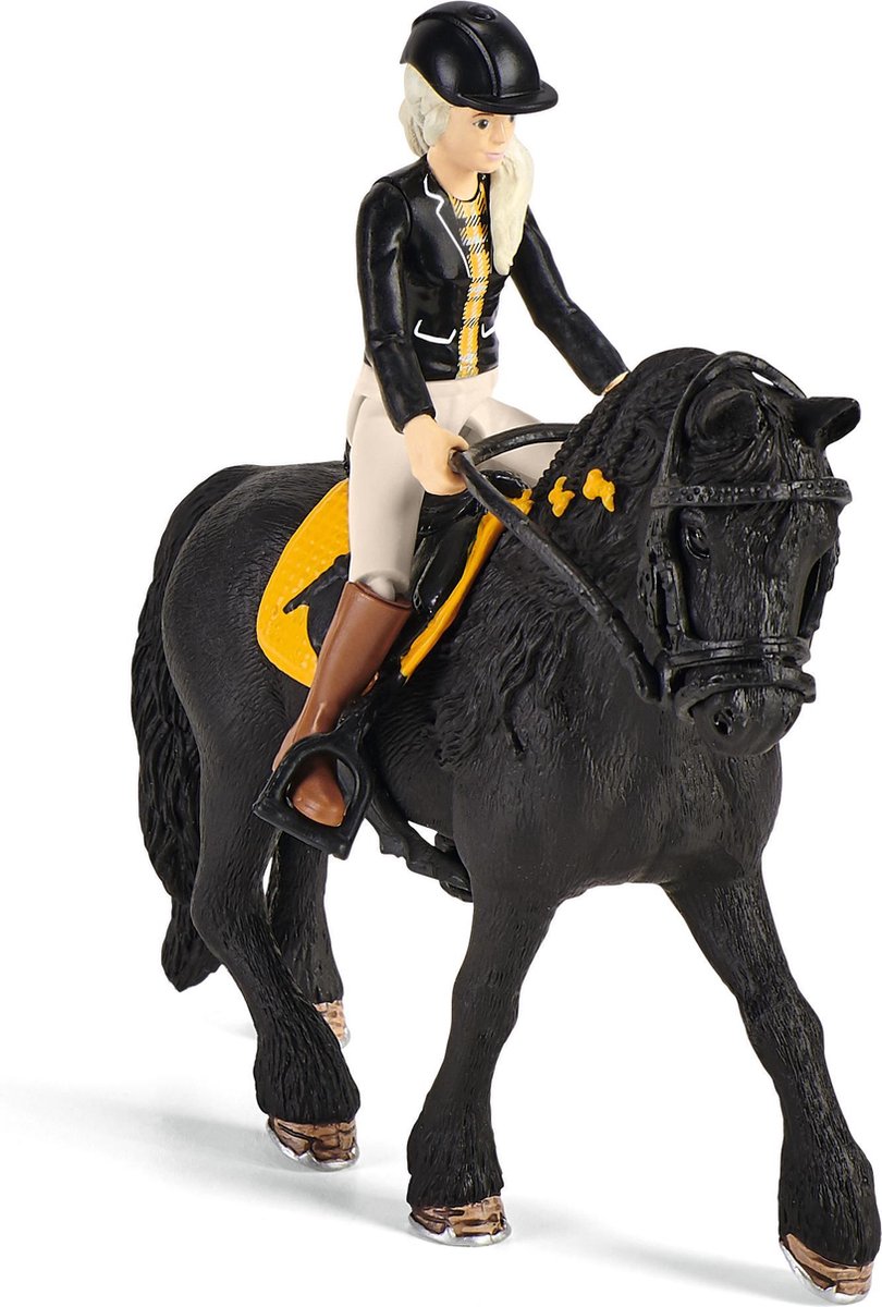 schleich HORSE CLUB - Speelfigurenset - Paardenstal met Horse Club Tori & Princess - Kinderspeelgoed voor Jongens en Meisjes - 5 tot 12 jaar - 14 Onderdelen - 42437 — afbeelding 3