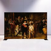 Artcoustiq - Akoestische roomdivider/scheidingswand - De Nachtwacht - Akoestische waarde 0,7/1 - 140 x 125 cm