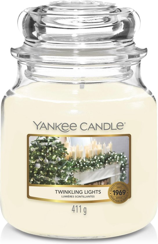 Yankee Candle Twinkling Lights Medium Jar