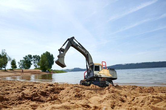 Dickie Toys RC Volvo Graafmachine - Vanaf 3 jaar - Licht en geluid - Bestuurbaar