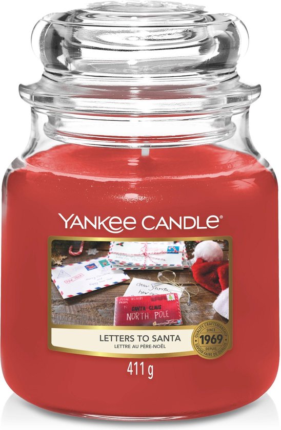 Yankee Candle Letters To Santa Medium Jar