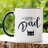 SuperDad  - Customized mokken en bekers - mokken met tekst - mokken - bekers - cadeautje - cadeau voor vrouw - cadeau vor man - keramiek servies - valentijn cadeautje voor haar - valentijn ca