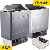 LORIOTH® Saunakachel - Elektrische kachel - Compacte Stoomgenerator - Sauna Verwarming - Spa Heater- 40-105°C - 8KW