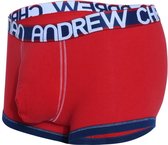 Andrew Christian Almost Naked Cotton Boxer Rood - MAAT M - Heren Ondergoed - Boxershort voor Man - Mannen Boxershort