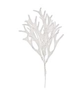 Glittertak wit set van 2| 15x1x25cm