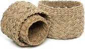De Cat Ba Mand - Naturel - Set van 3