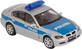 schaalmodel BMW Politiewagen 1:34 die-cast blauw