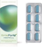Virileforte - Dé nummer 1 voor mannen - Natuurlijke Libido Booster - Lustopwekker - 1 Verpakking - 8 Tabletten