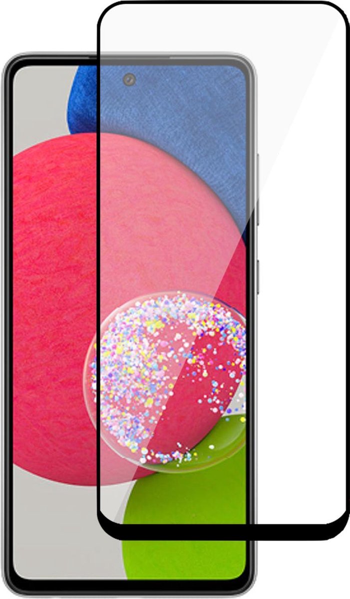 Screenprotector geschikt voor Samsung A52s - Full Screen Protector