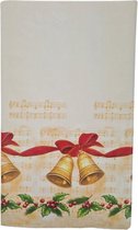 Tafelkleed Kerstbellen - Kerst - Multicolor - Luxe Papier - 240 x 140 cm - Feest - Kerst - Verjaardag - Sinterklaas - Pasen - Feestdagen - Bruiloft