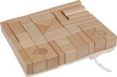 Van Dijk Toys houten Blokkenset Blank
