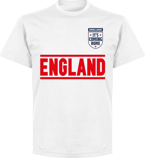Engeland It's Coming Home Team T-Shirt - Wit - S