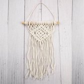 Akyol - Macrame wandkleed - Macrame touw - Macrame muurdecoratie - Muurdecoratie babykamer - geweven tapijt / wanddecoratie / kinderkamer / muurdecoratie / babykamer 20 cm