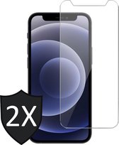 Screenprotector geschikt voor iPhone 13 Mini - 2x Glas Screen Protector