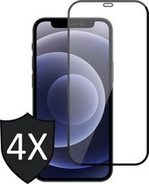 Screenprotector geschikt voor iPhone 13 Pro - 4x FullGuard Screen Protector