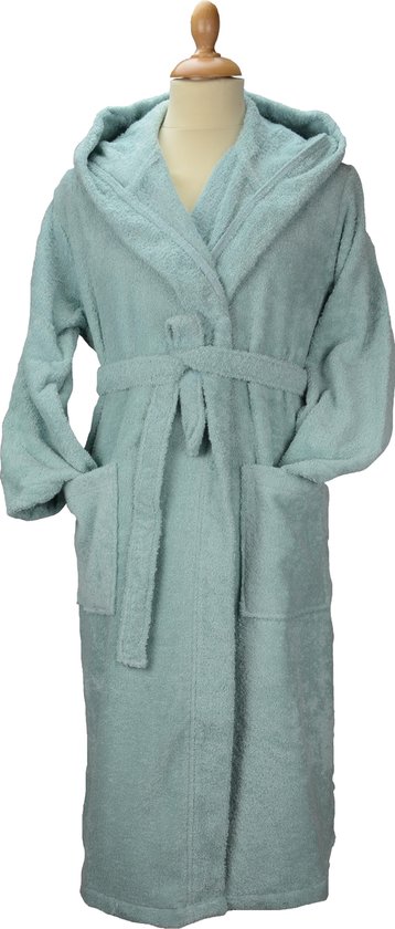 ARTG Robezz - Biologische Katoen - Badjas Capuchon - Green - Maat XXL - (2XL)