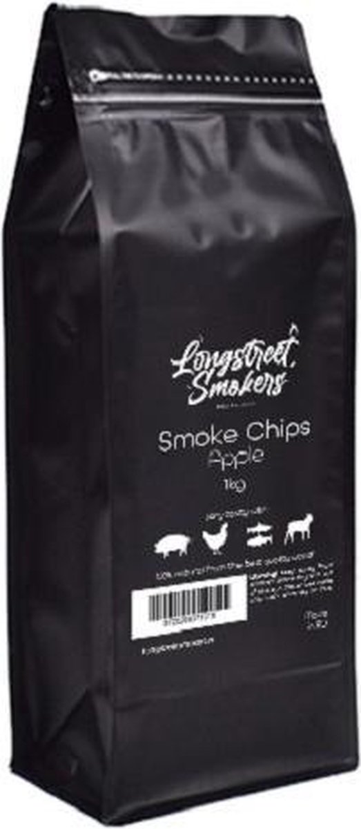 Longstreet Smokers | Rookhout | Rookhout Snippers | Appel | 750 gr