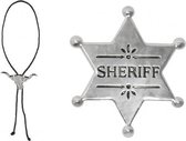 accessoiresset Cowboy heren zilver