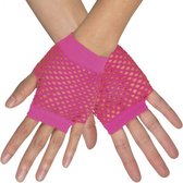 handschoenen pols New York dames neonroze one size
