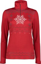 Luhta Kaldoaivi Dames Wintersportpully - Cranberry - Maat M