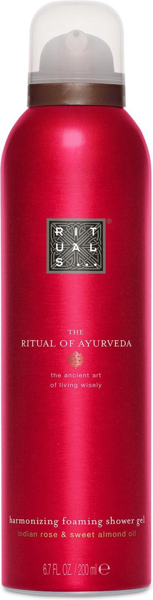 fusie US dollar knuffel RITUALS The Ritual of Ayurveda Foaming Shower Gel - 200 ml | bol.com
