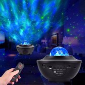 Sterrenhemel Projector - Sfeer Licht - LED Nachtlampje - Star sky projector - Lamp met afstandsbediening - Bluetooth - Muziek