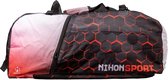 Sporttas en rugzak Honeycomb Nihon | zwart-rood
