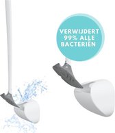 Sanimaid Copenhagen - Toiletborstel met Houder - Wc-borstel - Wit - Hygiënisch - Duurzaam - Antibacterieel