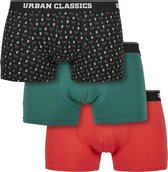 Heren - Boxershort - Christmas - Kerstmis - Underwear - Organic X-Mas Boxer Shorts 3-Pack nicolaus