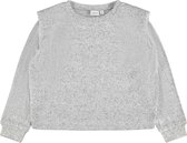 Name it sweater meisjes - grijs - NKFniline - maat 116