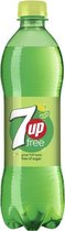Seven Up | Sugar Free | pet Fles | 6 x 0.5 liter
