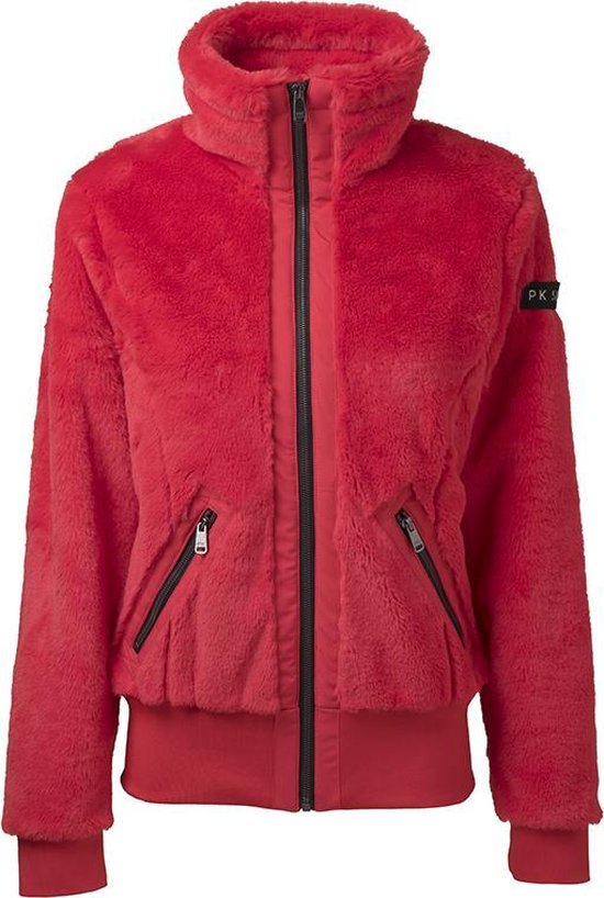 PK International Sportswear - Fluffy Fleece Jacket - Colway - Red Pepper - 170