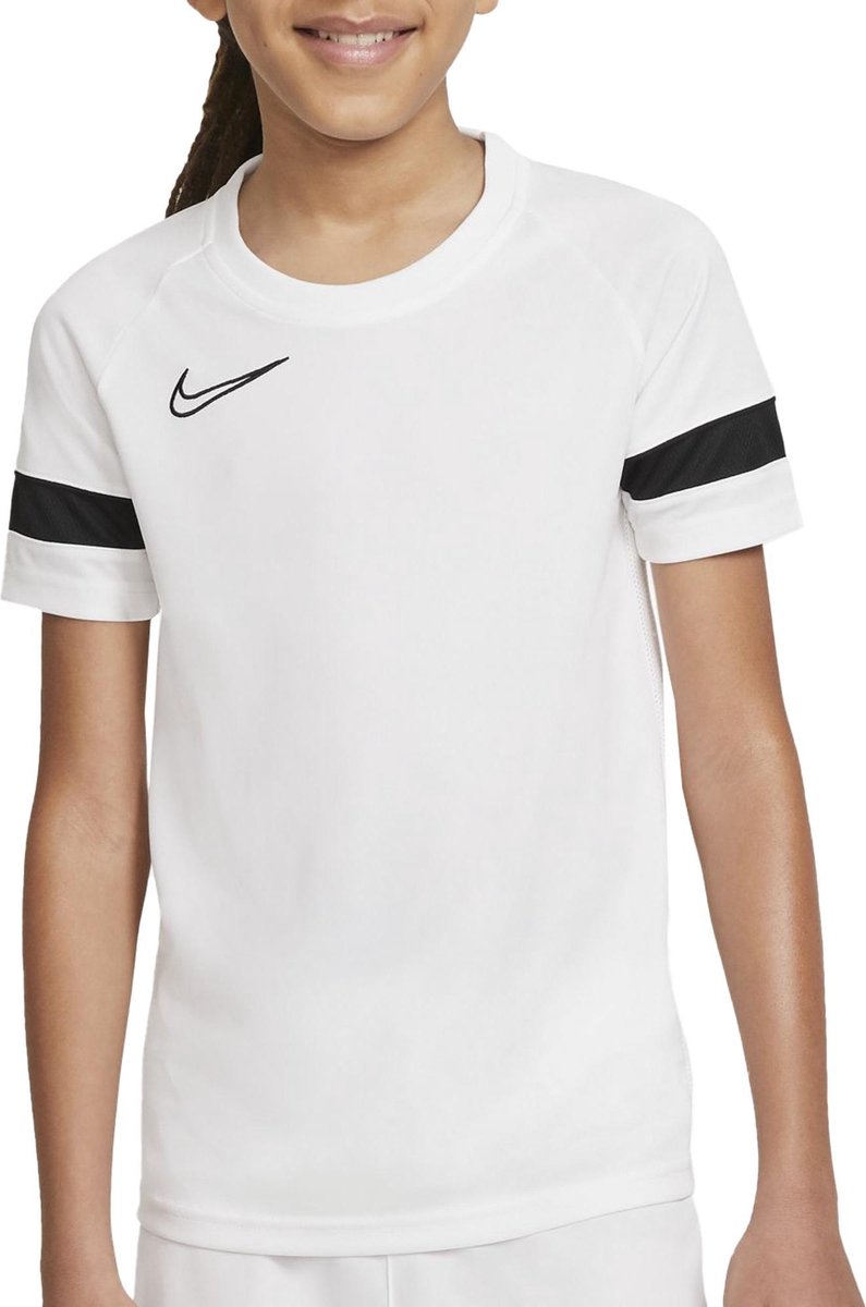 Maillot de sport Nike Dri-Fit Academy - Taille 122 - Unisexe - Blanc - Noir  | bol
