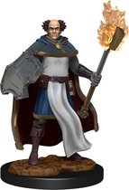 Dungeons and Dragons Miniatures - Nolzur's Marvelous  - Human Male Multiclass Cleric + Wizard - Miniatuur - Ongeverfd