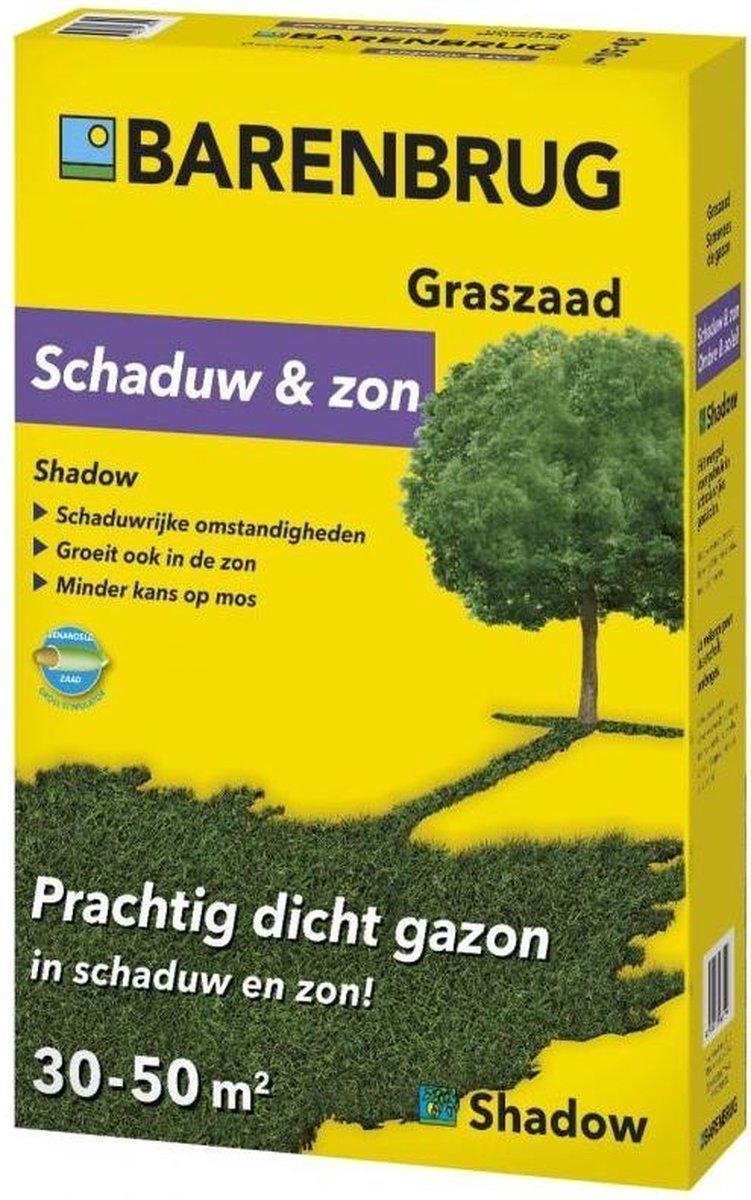 Barenbrug Graszaad Shadow - Schaduw & Zon - 1 kg 30-50m² - Kerstcadeau - Black Friday 2021