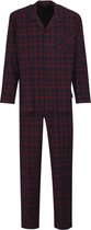 Tom Tailor Heren Doorknoop Pyjama - Bordeaux - Maat XL