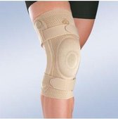 Orliman Rodisil Plus Kniebandage met scharnier beige maat M