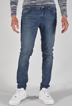 Gabbiano Jeans Torino Slim Fit 821760 Mid Blue Mannen Maat - W32 X L34