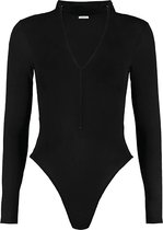 Tiny Bodysuit - Monica - Zwart - Maat 40 - Body (lingerie)