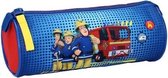 etui junior 20 cm polyester blauw