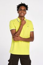 J&JOY - Poloshirt Mannen 17 Rain Forest Sunny Lime