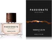MIRACULUM  P A S S I O N A T E For men distinguished by their intelligence and courage, Always authentic.50 ml