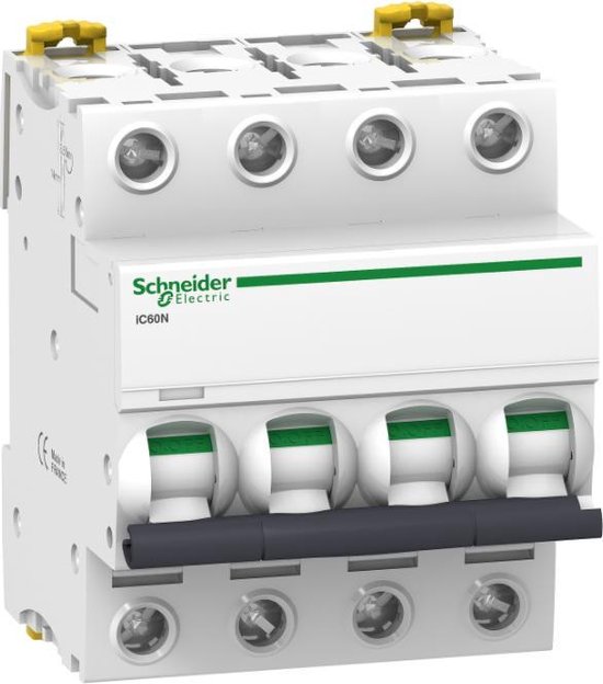 Schneider Electric Installatie automaat schakelaar 4 polig 16 Ampere C... |  bol.com