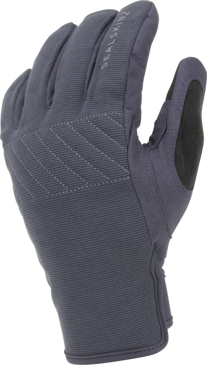 Sealskinz Fietshandschoenen Waterdicht Unisex Zwart Grijs - Waterproof All Weather Multi-Activity Glove with Fusion Control Black Grey - S