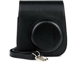 foto van Fujifilm - Fujifilm Instax - Fujifilm Fuji instax mini 8/9/11/12 Camera case tas met schouderriem - Zwart
