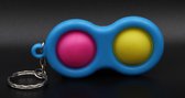 Simple Dimple - Pop It – Fidget Toy Spel – Anti Stress, Autisme en ADHD - Vrij van Giftige Materialen - - Verschillende Kleurencombinaties
