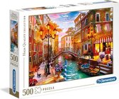 legpuzzel High Quality - Sunset over Venice 500 stukjes