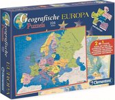 legpuzzel Geografie Europa 2-in-1 104 stuks