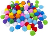 pompoms 2 cm 100 stuks