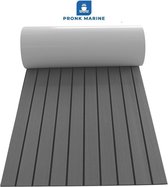 Premium EVA Teak Foam Decking Mat – Bootmat Teak Lichtgrijs - 2400mm x 900mm x 6mm